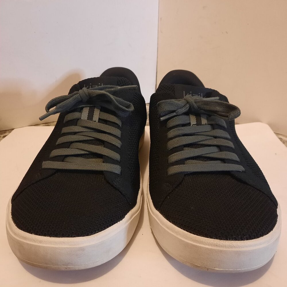 Kizik  Mens 6 Womens 7.5  Black  unisex Shoes Sneakers